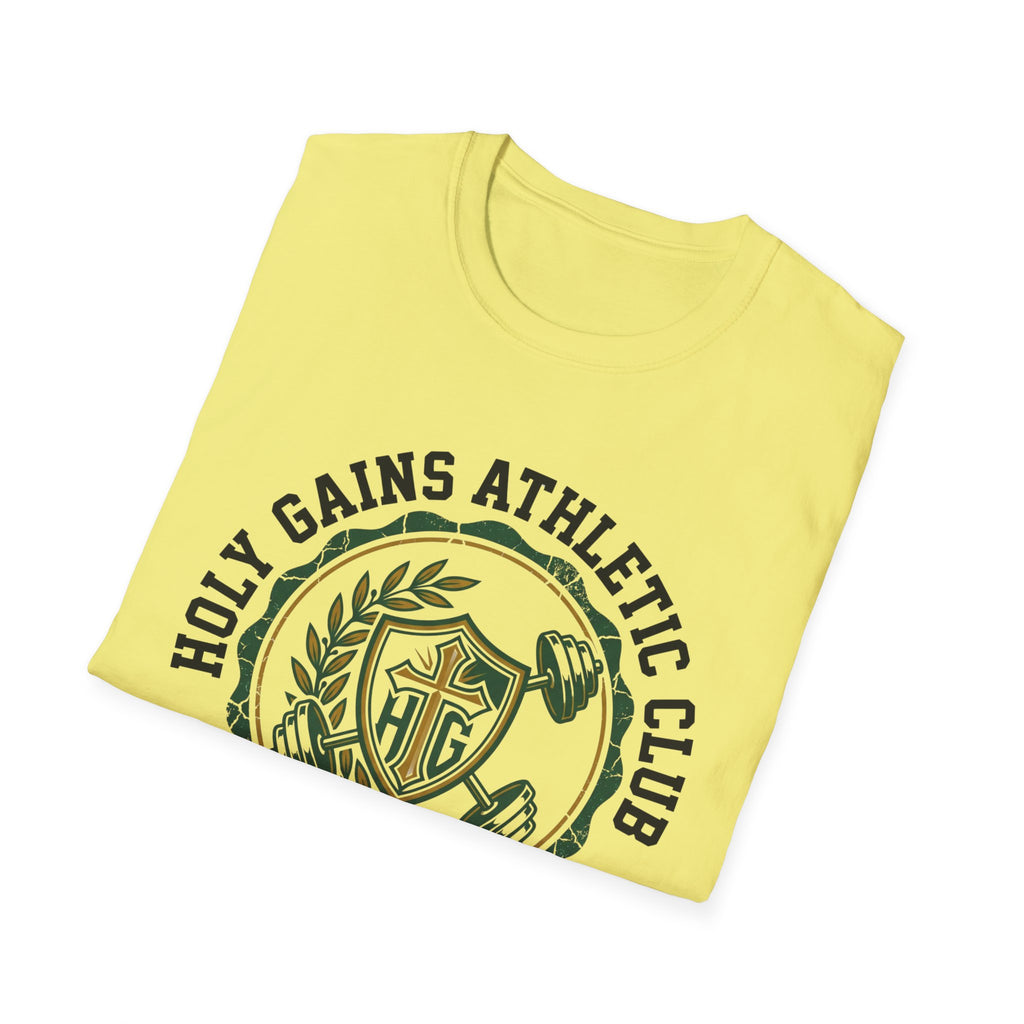 Holy Gains Athletic Club T-Shirt