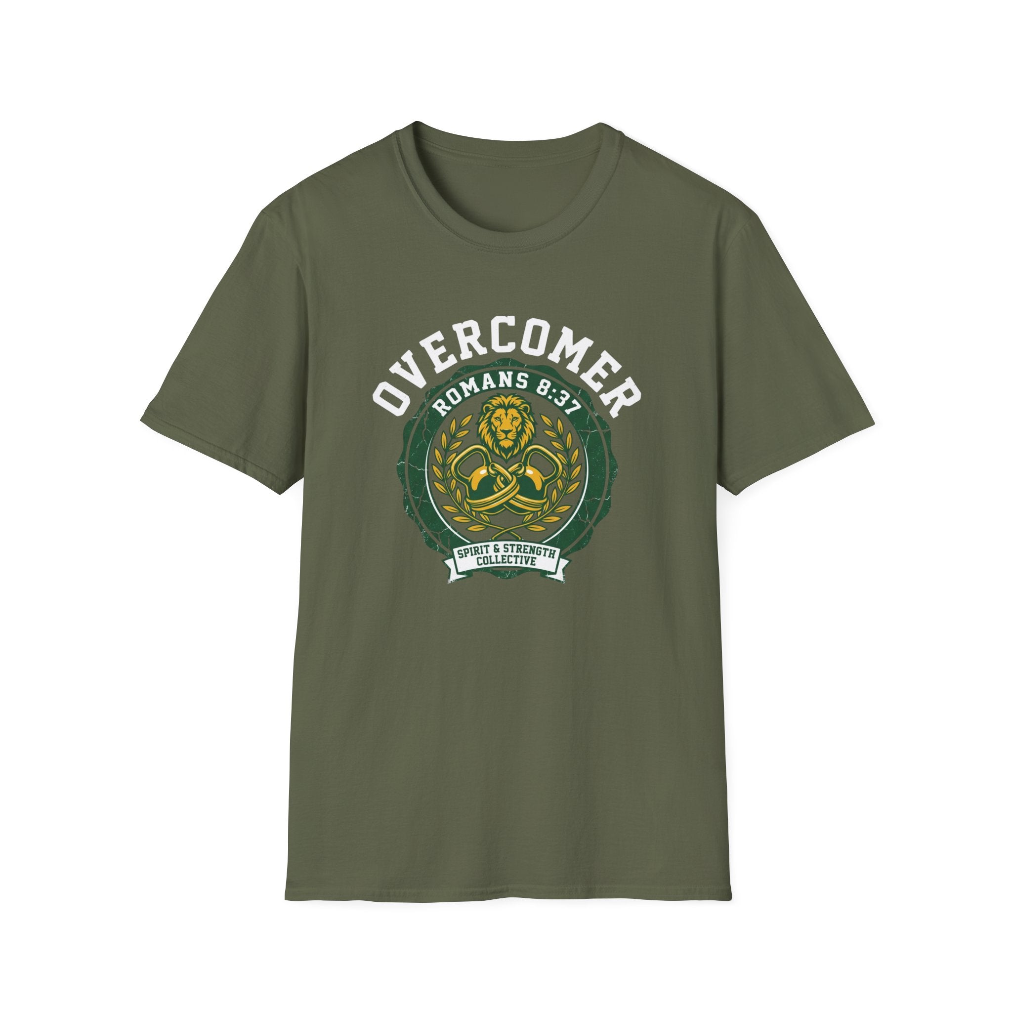 Overcome Romans 8:37 T-Shirt