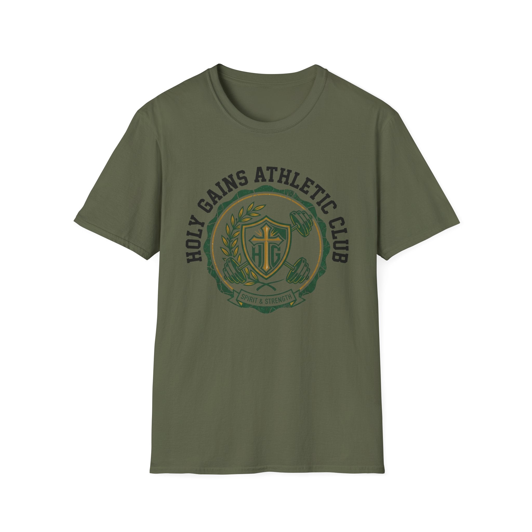 Holy Gains Athletic Club T-Shirt