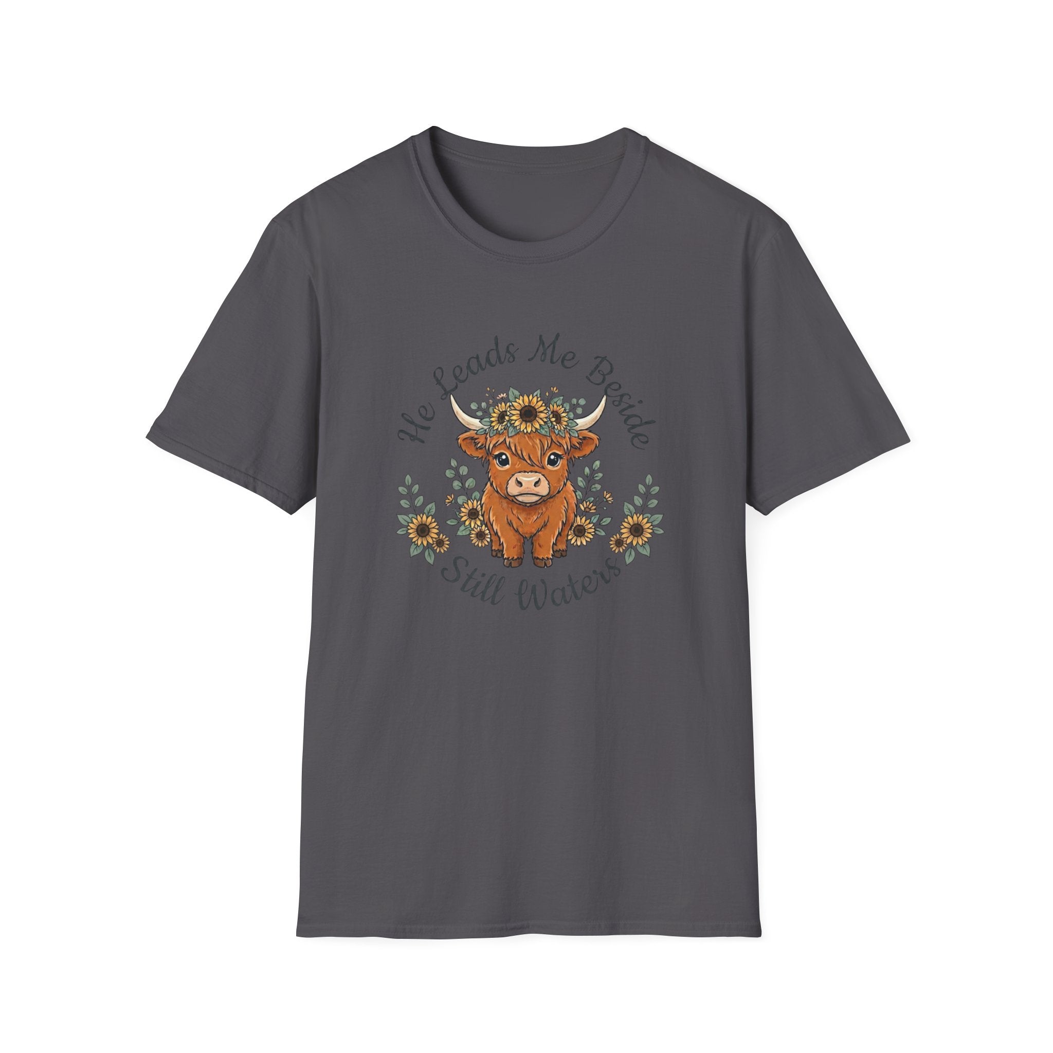 He Leads Me Beside Still Waters T-Shirt