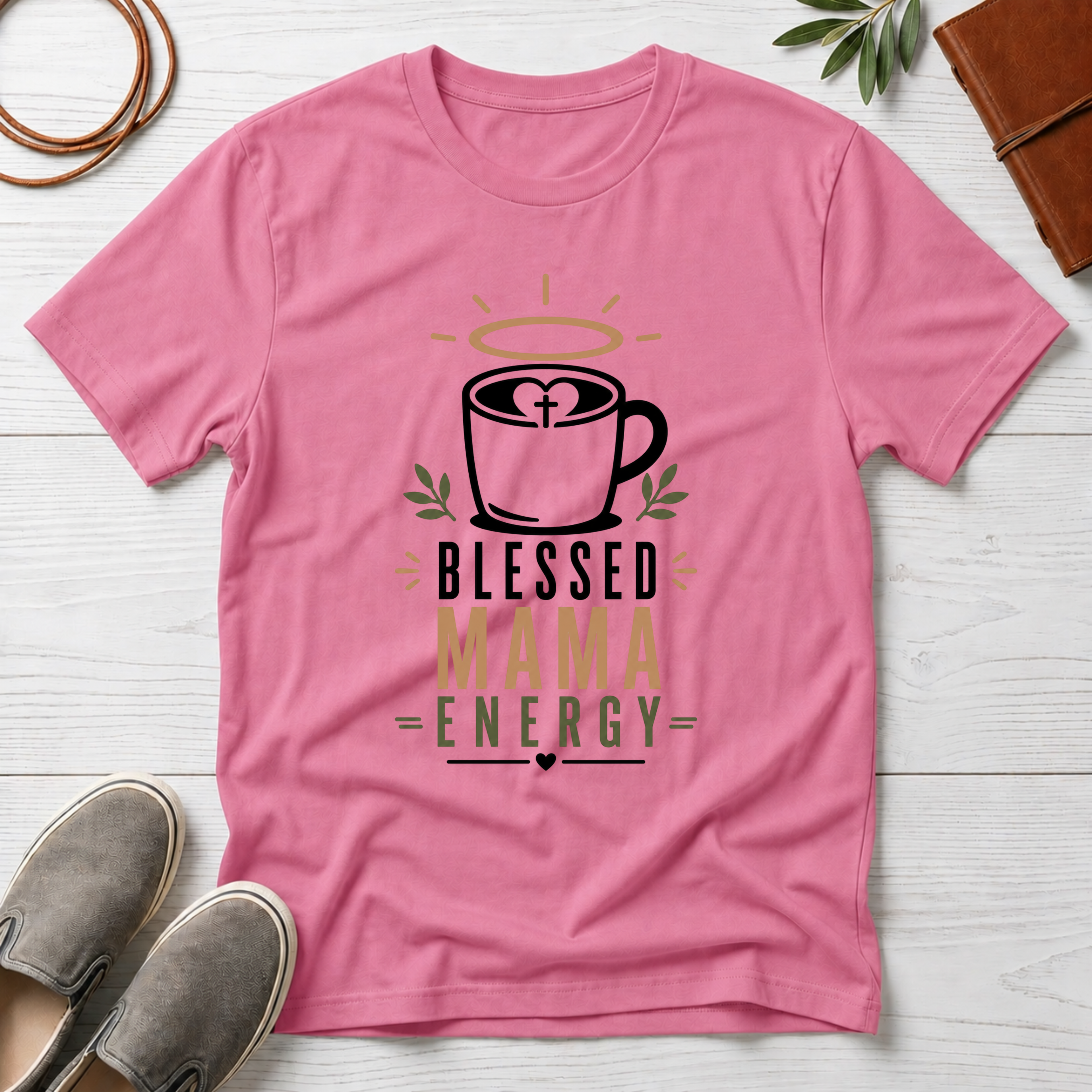 Blessed Mama Energy T-Shirt