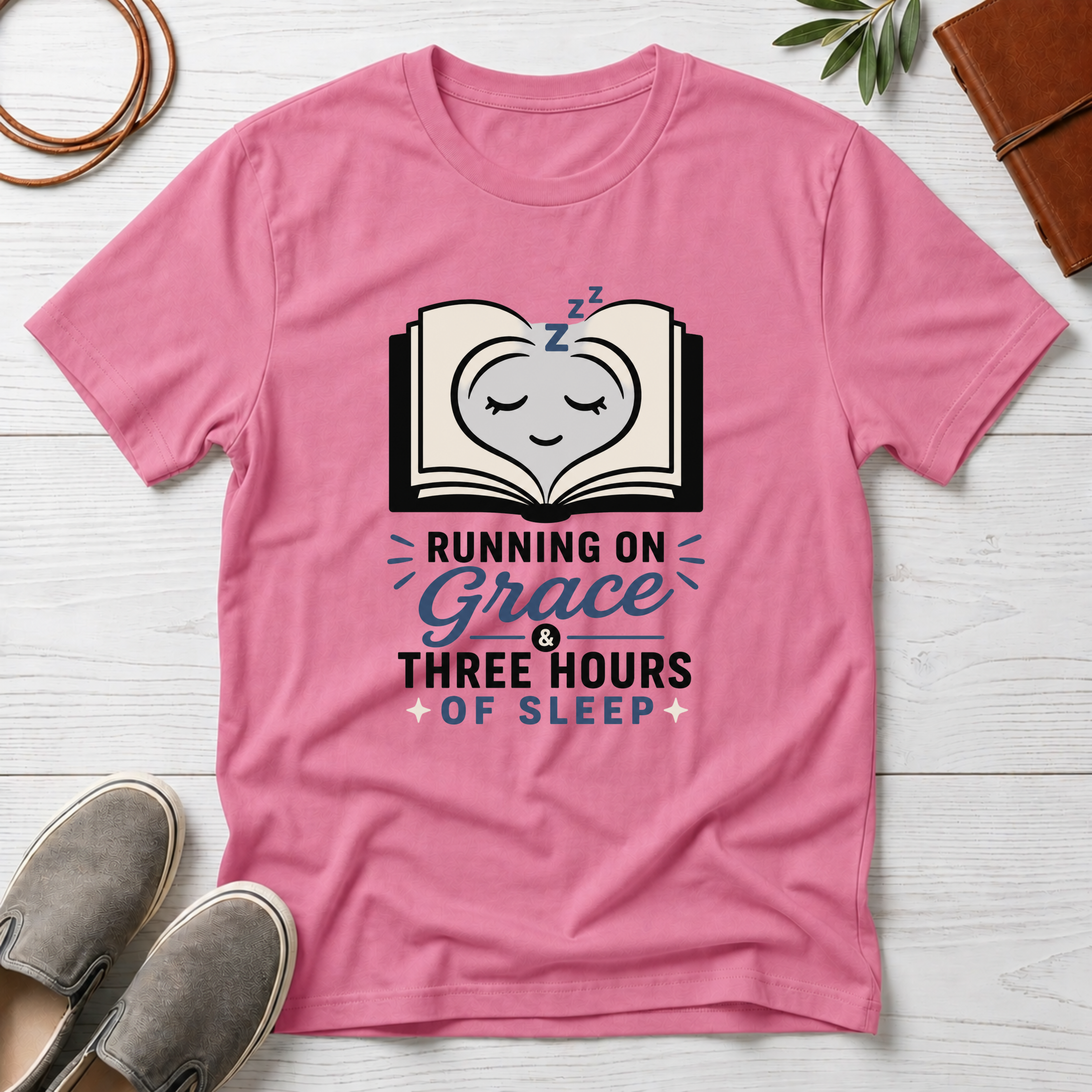 Running on Grace And Three Hours T-Shirt