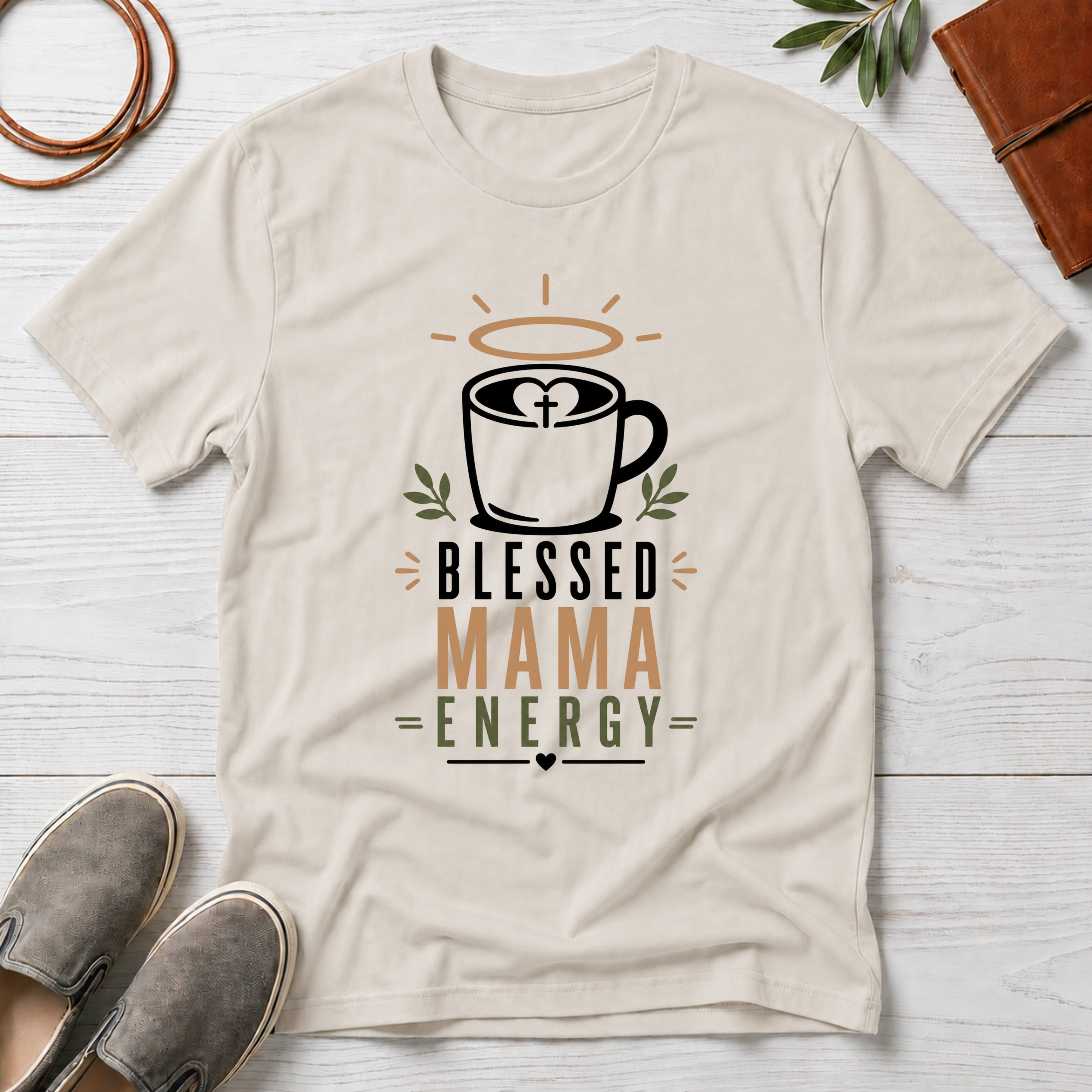 Blessed Mama Energy T-Shirt