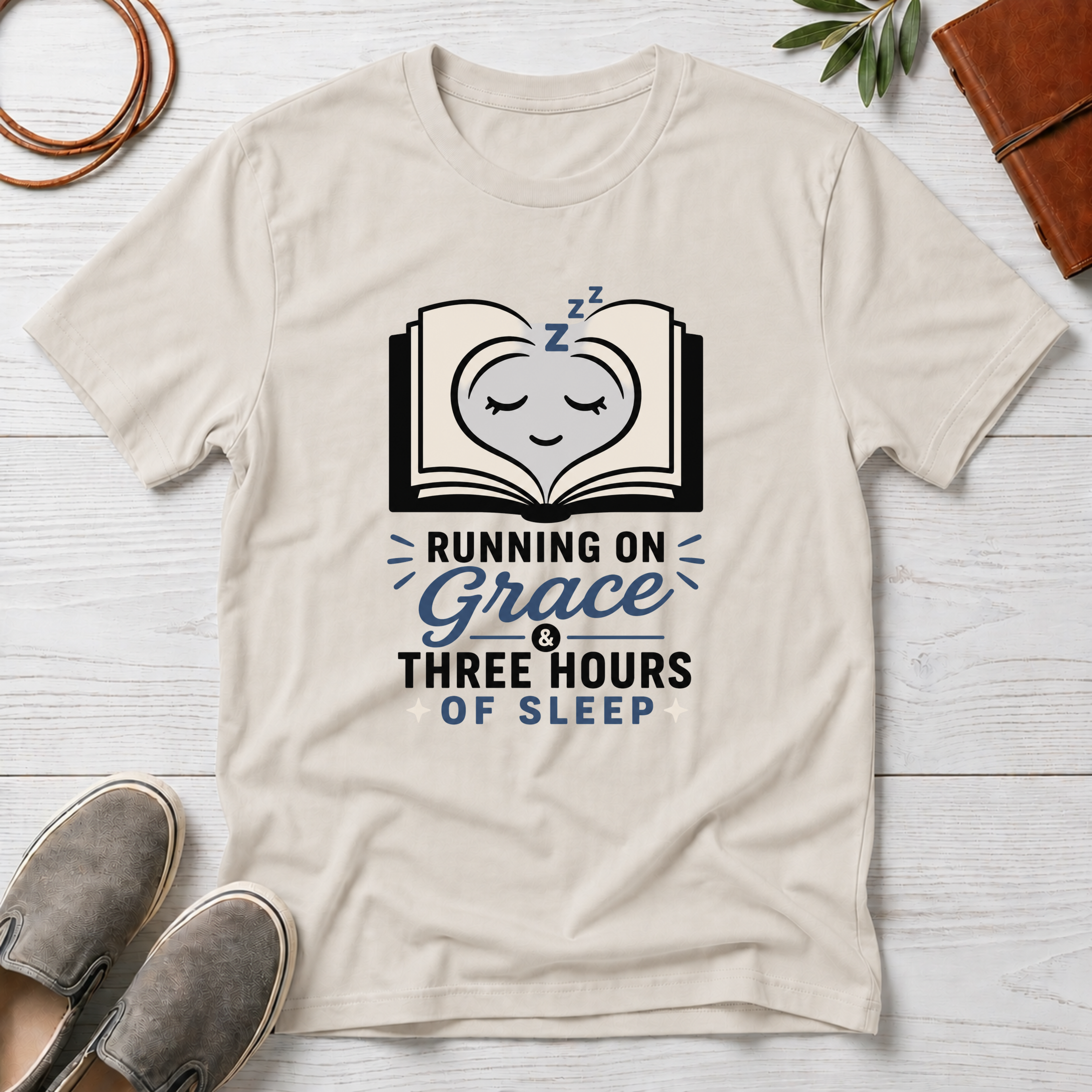 Running on Grace And Three Hours T-Shirt