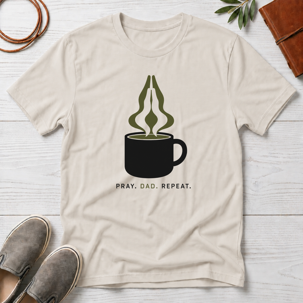 Pray Dad Repeat T-Shirt