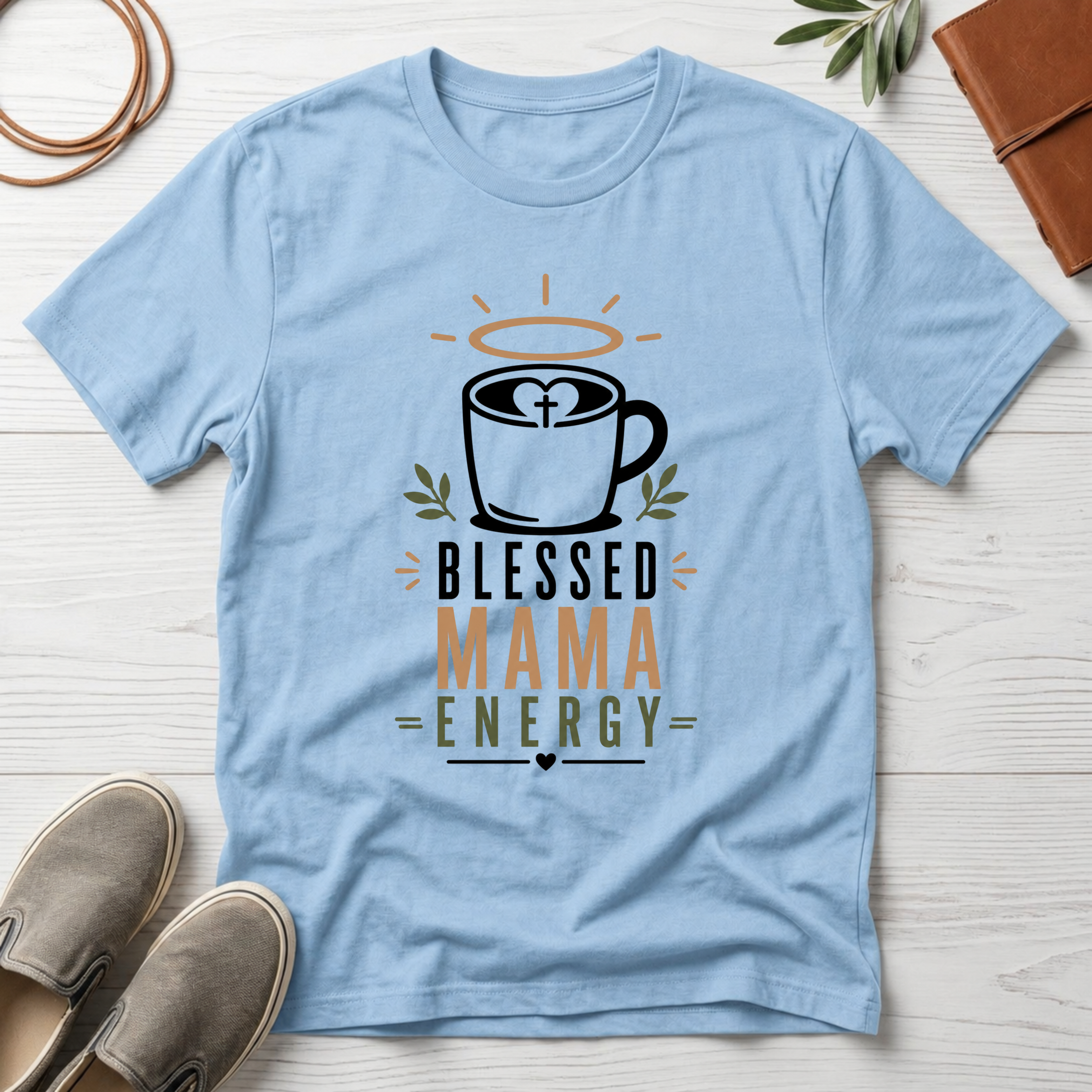Blessed Mama Energy T-Shirt