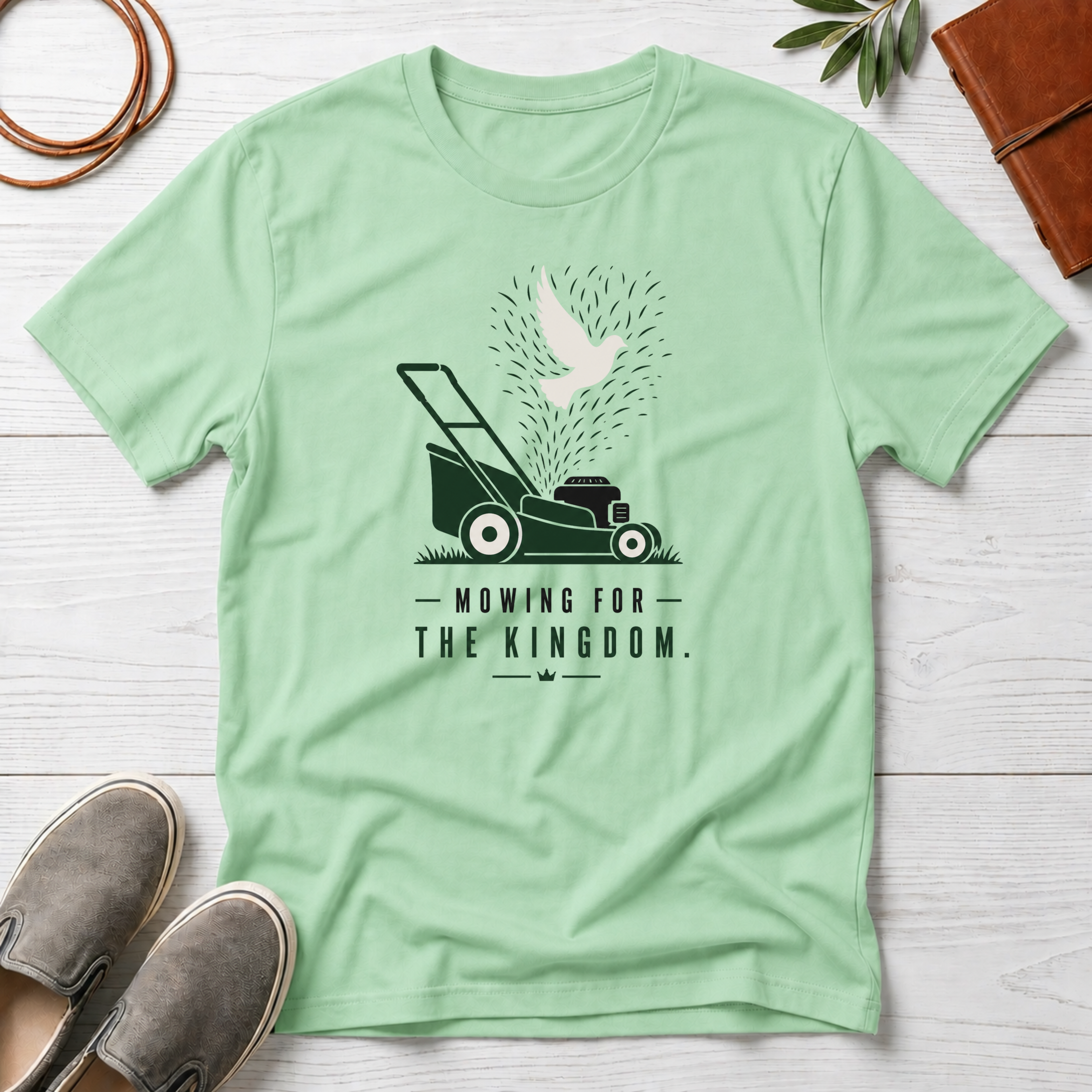 Mowing For The Kingdom T-Shirt