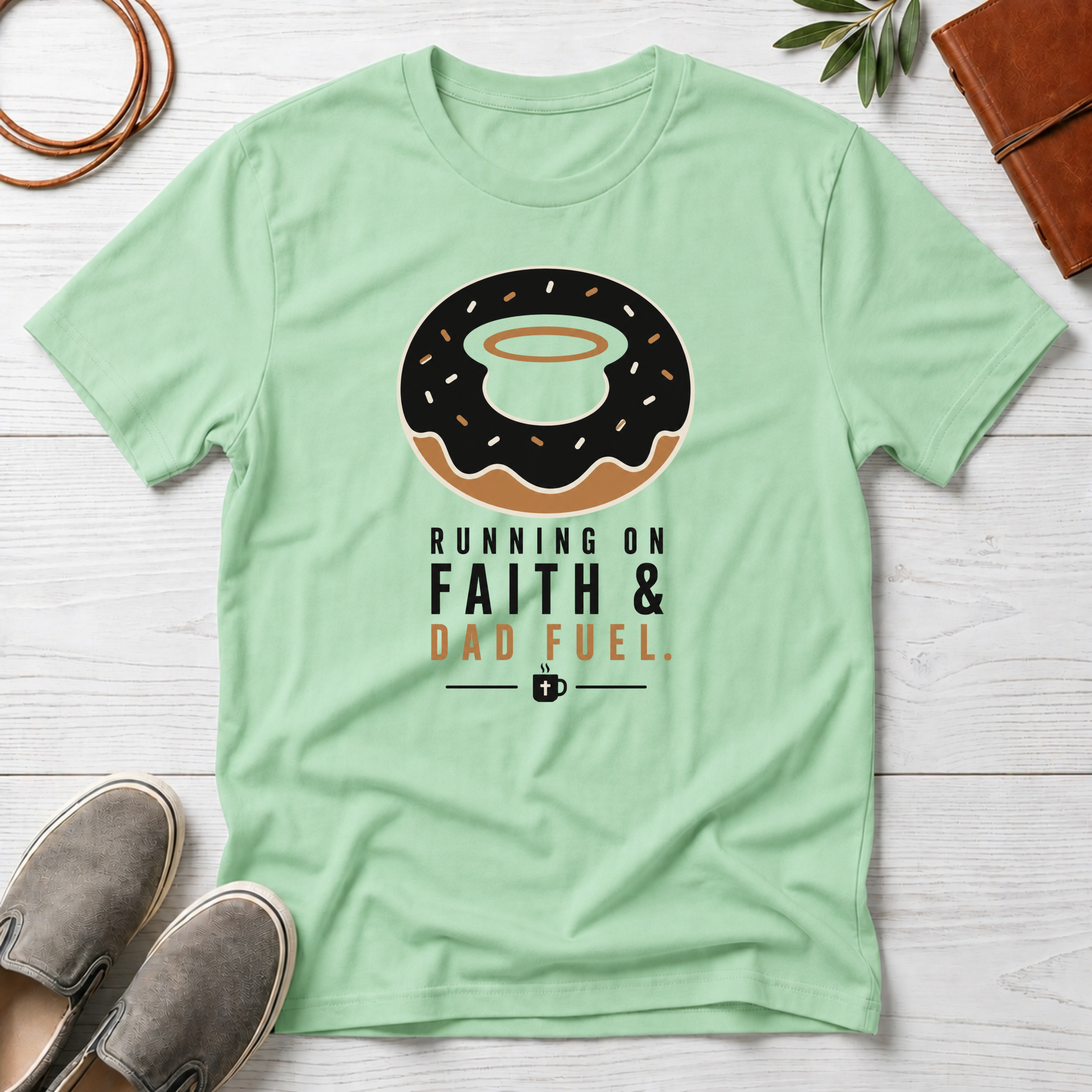 Running On Dad Fuel T-Shirt