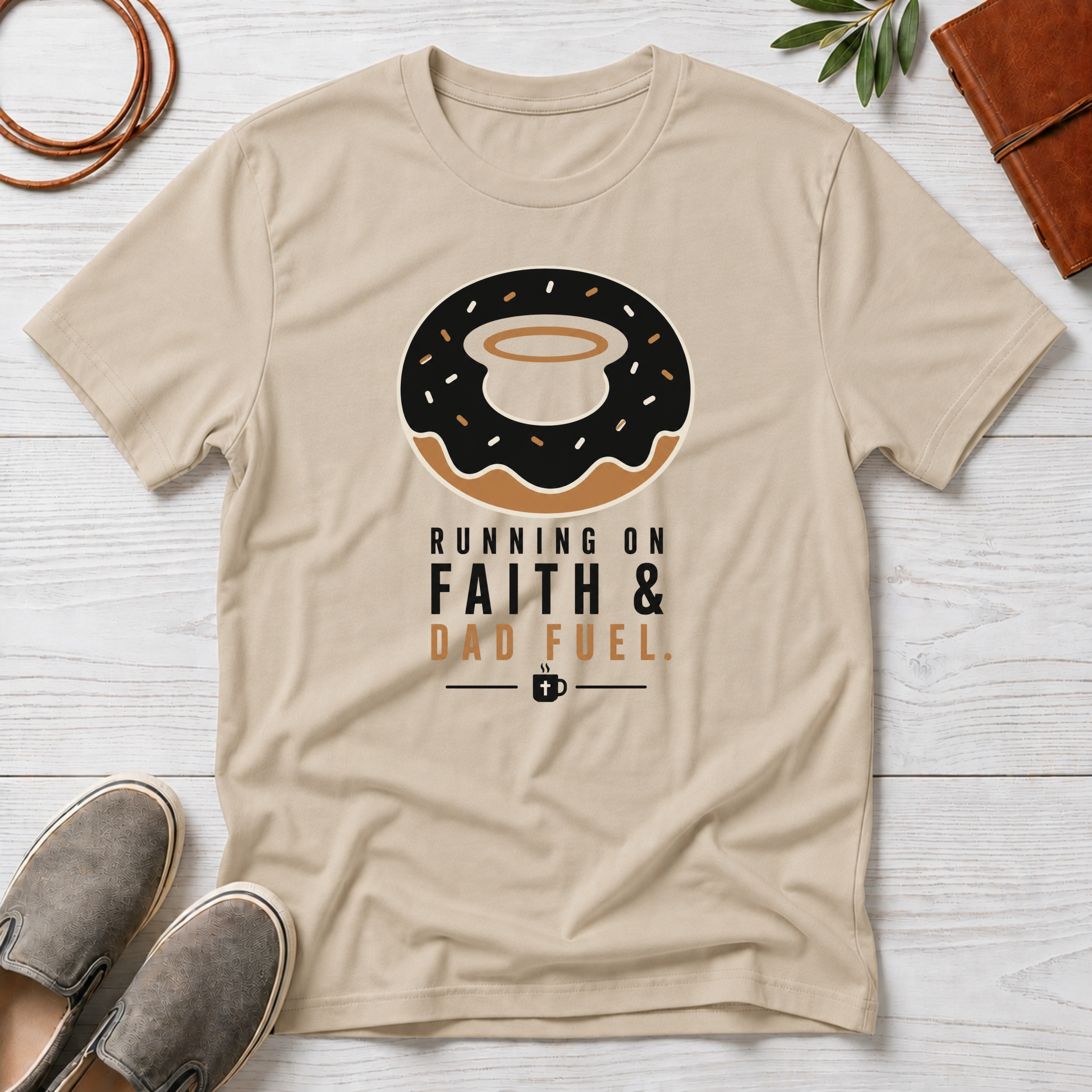 Running On Dad Fuel T-Shirt