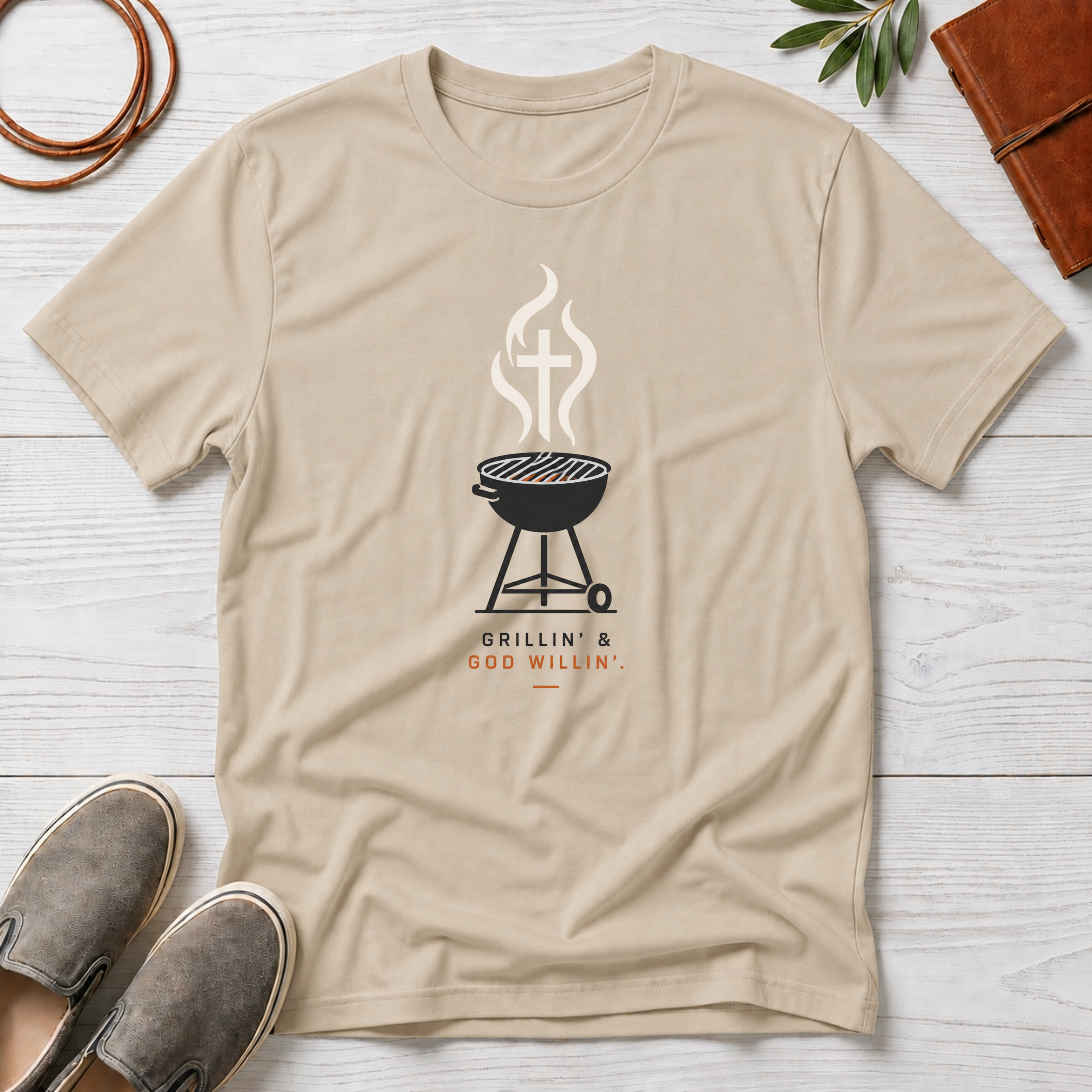 Grillin and God Willin T-Shirt