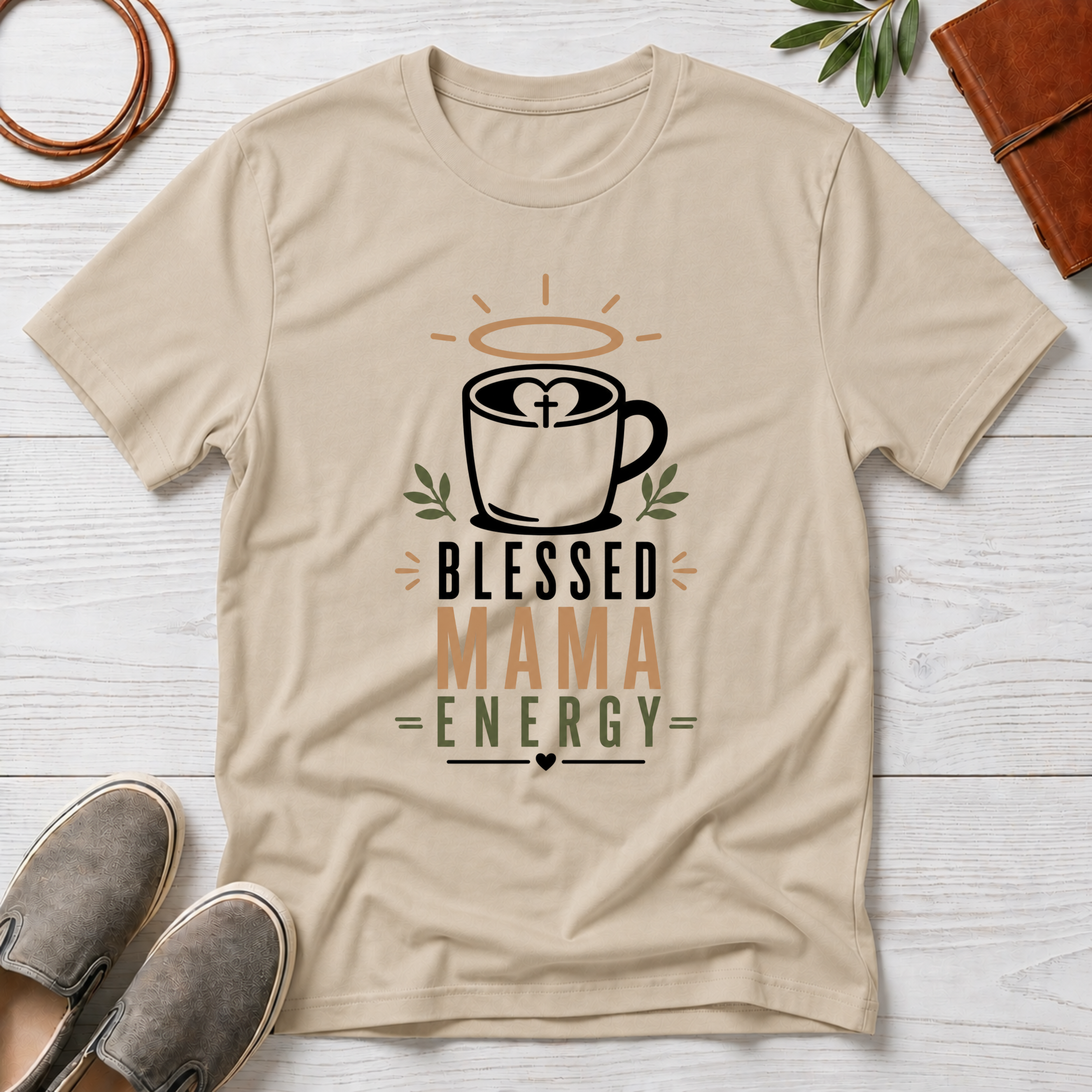 Blessed Mama Energy T-Shirt