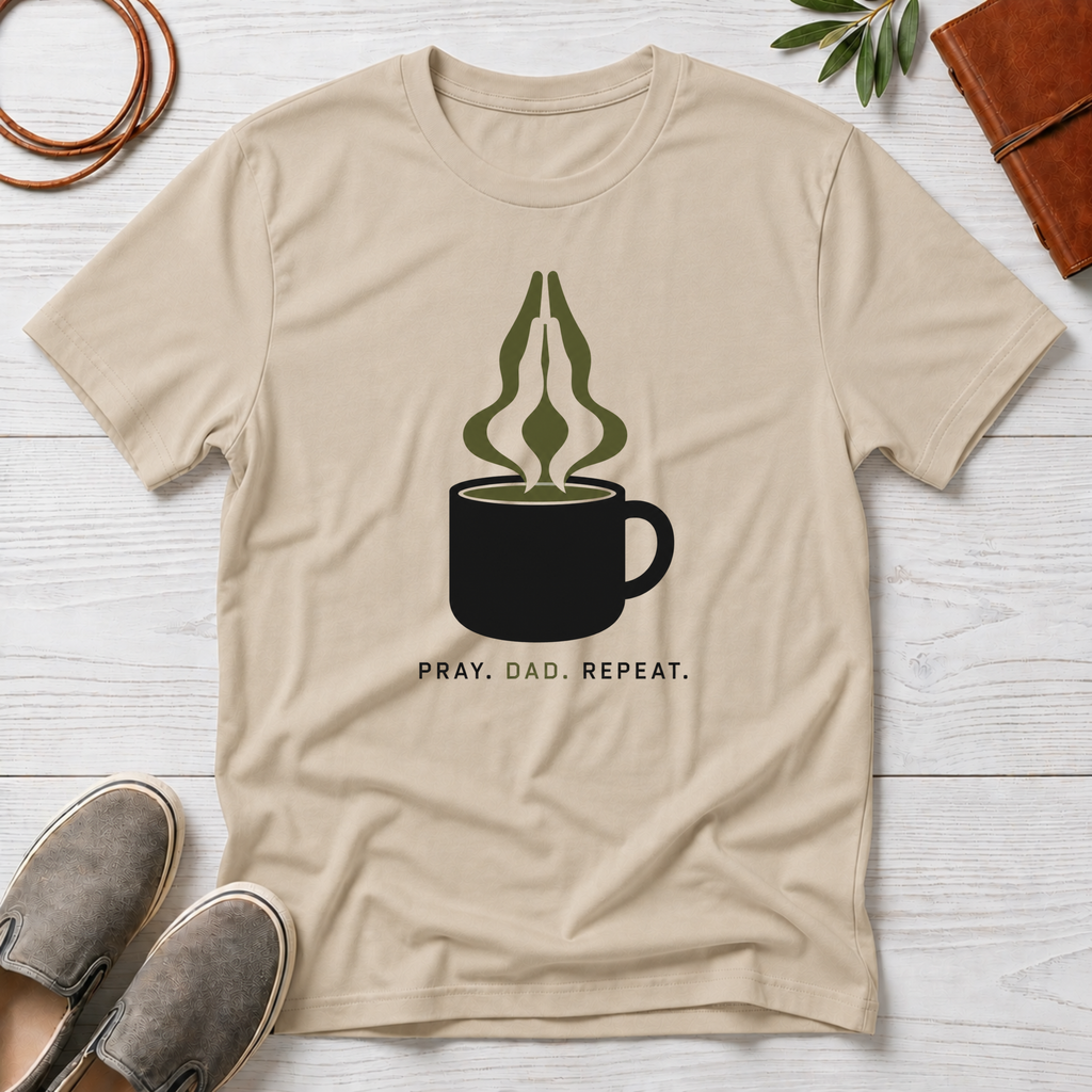 Pray Dad Repeat T-Shirt