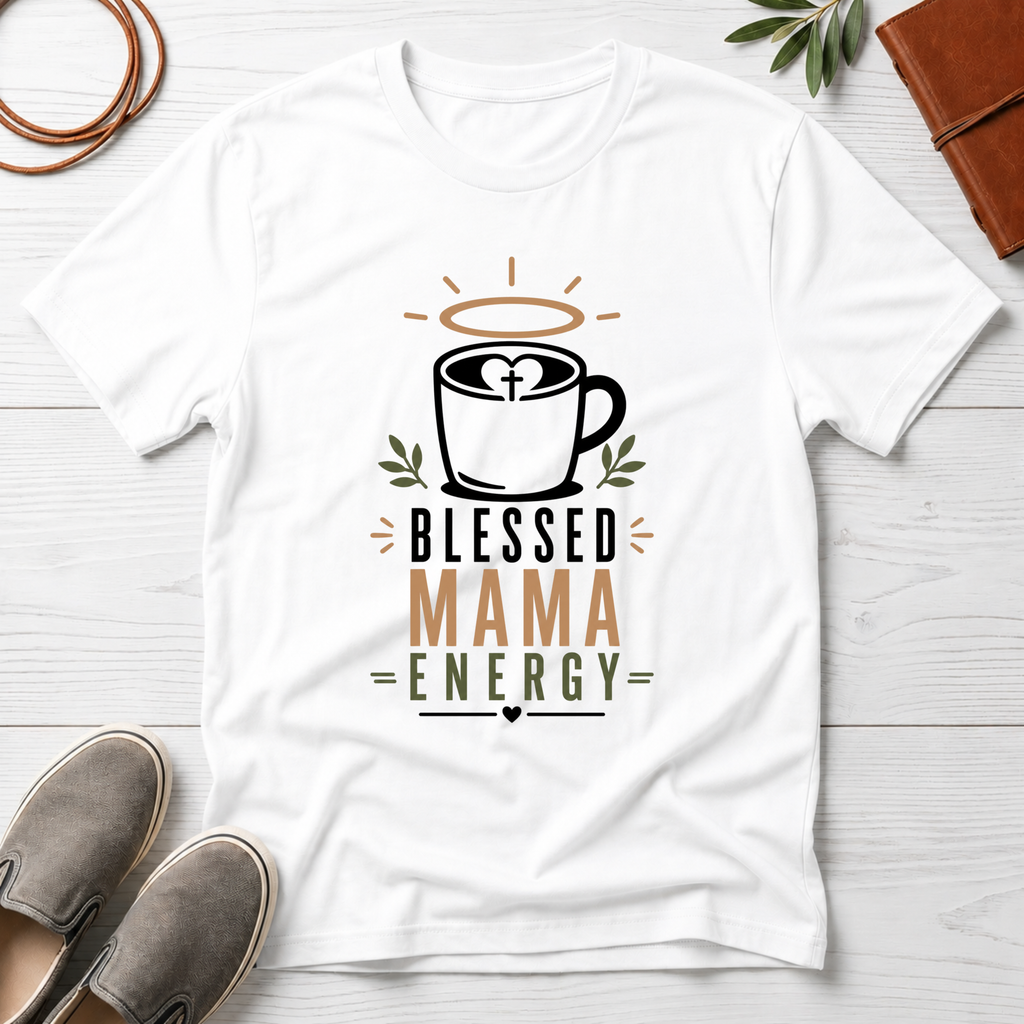Blessed Mama Energy T-Shirt