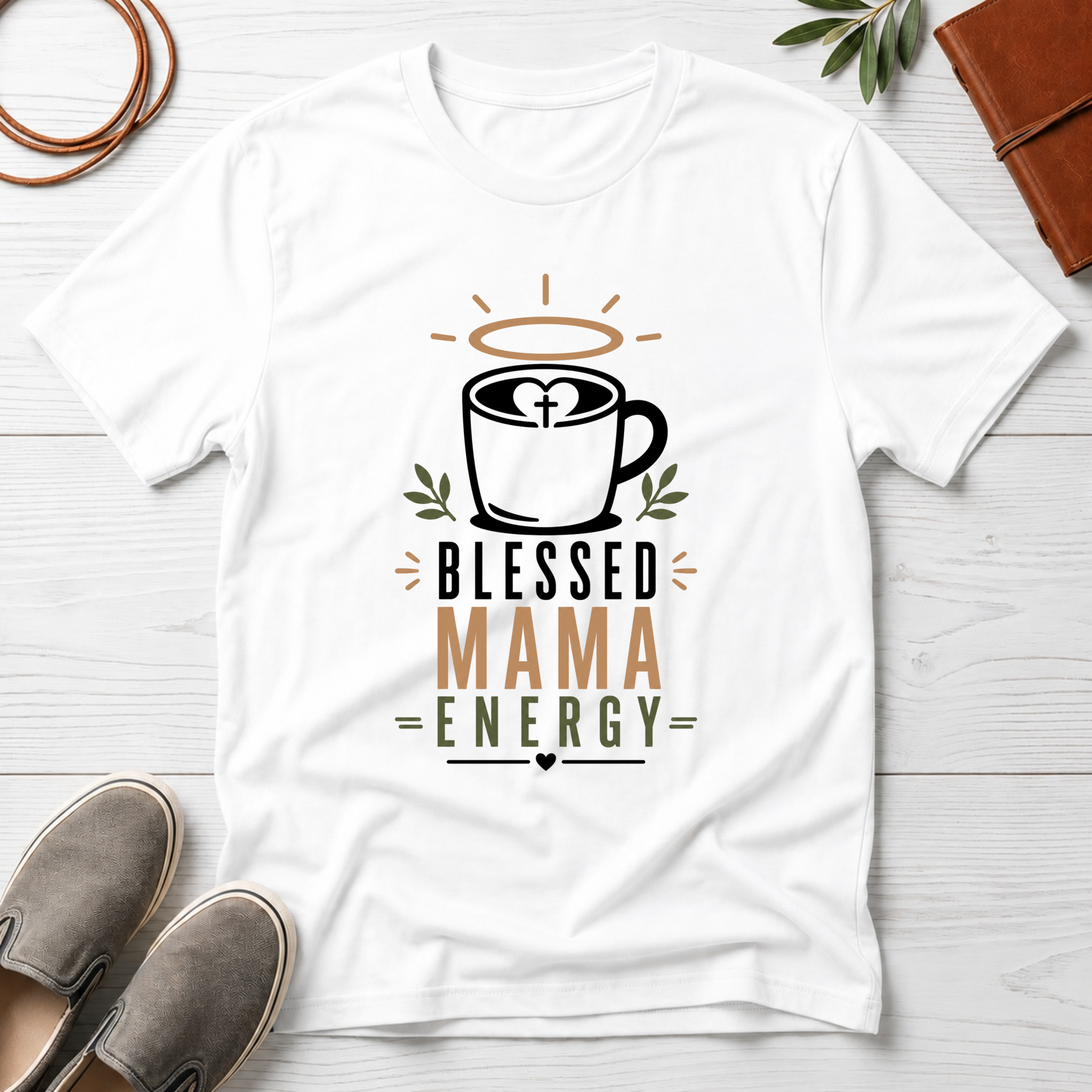Blessed Mama Energy T-Shirt