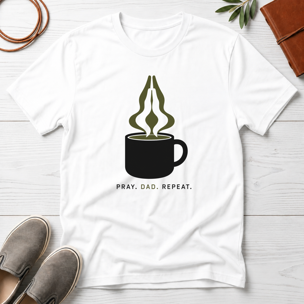 Pray Dad Repeat T-Shirt